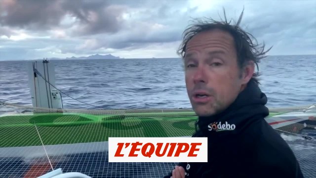 Coville: «On n'a pas jeté l'éponge» - Voile - Transat Jacques-Vabre