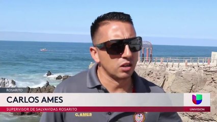 Noticias San Diego 6pm 091621 - Clip ROSARITO CLIFF