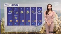 [날씨] 서울 구름 한 점 없이 맑은 하늘‥출근길 초겨울 추위 이어져