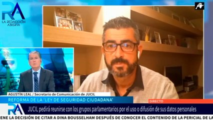 Hablamos con Agustín Leal (JUCIL) sobre la reforma de la Ley de Seguridad Cuidadana