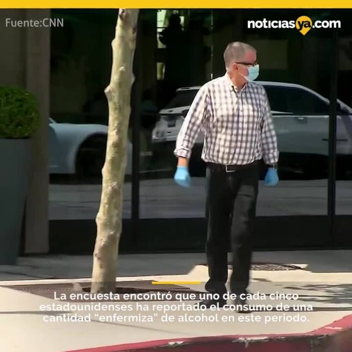 Uno de cada 5 estadounidenses abusa del alcohol en la pandemia