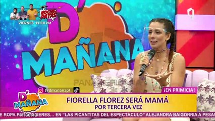 EXCLUSIVO | Fiorella Florez anuncia que será madre por tercera vez