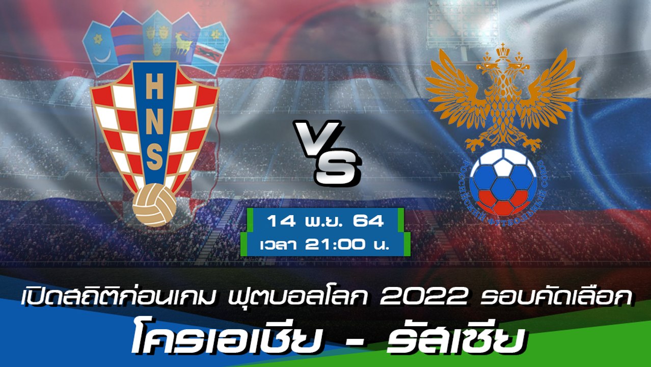 โครเอเชีย - รัสเซีย พรีวิวก่อนเกมฟุตบอลโลก 2022...
