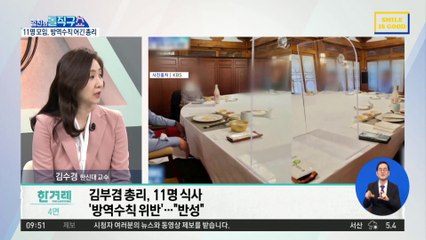 [핫플]방역 책임자의 11명 사적모임