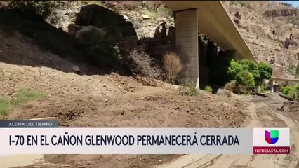Interestatal 70 permanecerá cerrada a la altura del cañón Glenwood