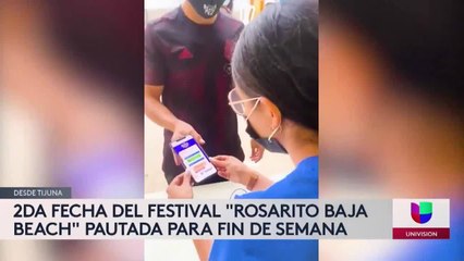 Segunda semana del festival Baja Beach Fest