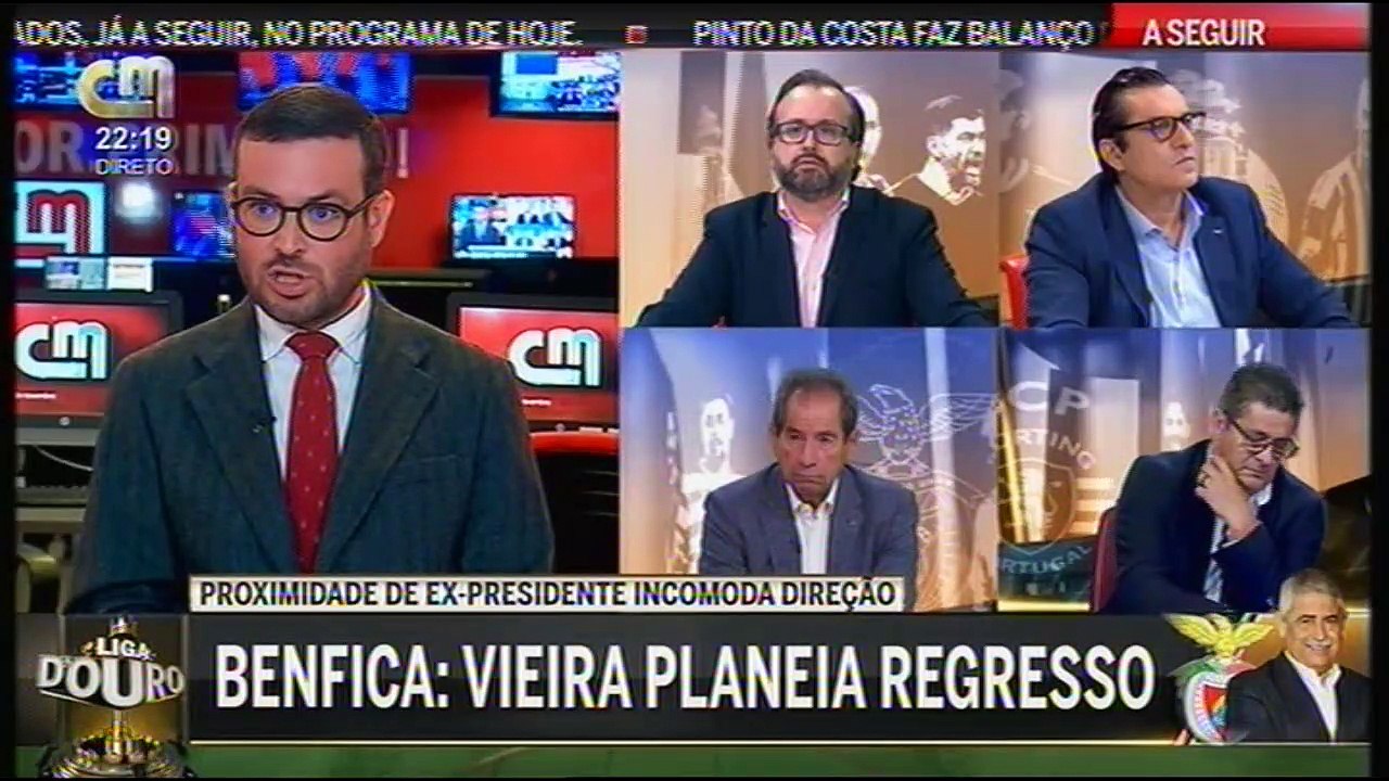 LUIS FILIPE VIEIRA AMEAÇA VOLTAR AO BENFICA E PODE SER EXPULSO DE SOCIO