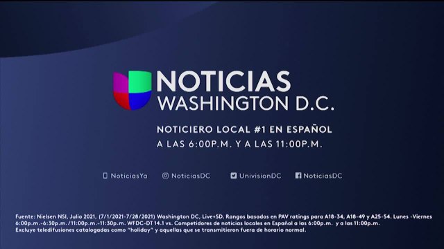 Noticias Washington DC 6pm 081421