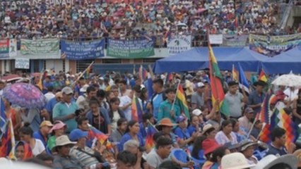 Militantes del MAS arropan a Arce ante el cuarto día de protestas en Bolivia