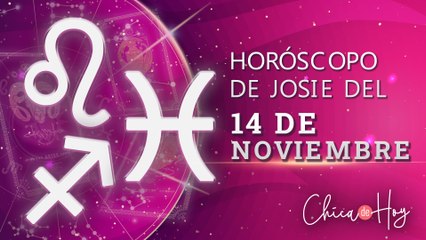 Horóscopo de hoy domingo 14 de noviembre de Josie Diez Canseco