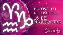 Horóscopo de hoy martes 16 de noviembre de Josie Diez Canseco