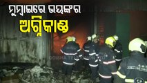 Fire Engulfs Scrap Godown In Mumbai