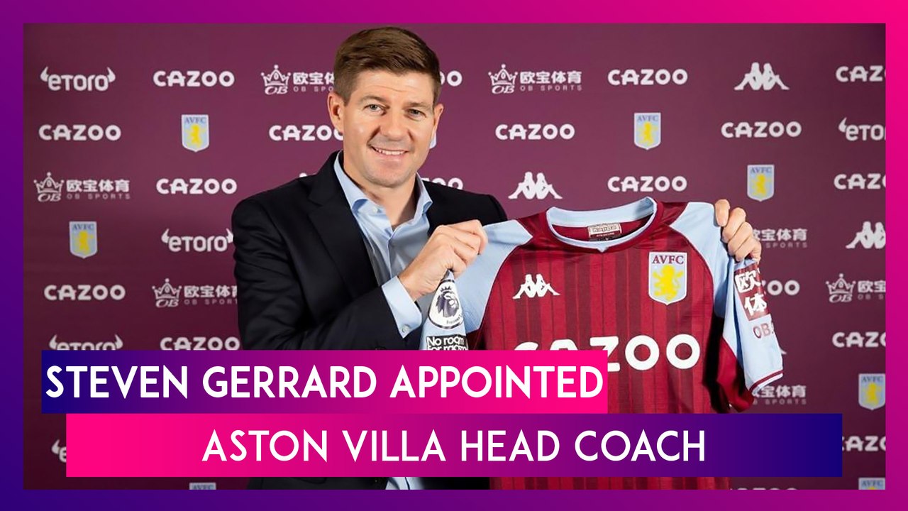 Steven Gerrard Appointed As New Aston Villa Head Coach