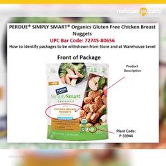 Retiran nuggets de pollo Perdue tras encontrar madera en ellos