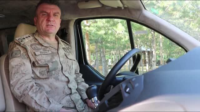 Erzurum İl Jandarma Komutanı İlker Şimşek Bi Hareketine Bakar Hayat projesini tanıttı