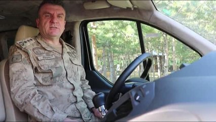 Erzurum İl Jandarma Komutanı İlker Şimşek "Bi Hareketine Bakar Hayat" projesini tanıttı