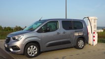 The new Opel Combo-e Life XL Charging demo