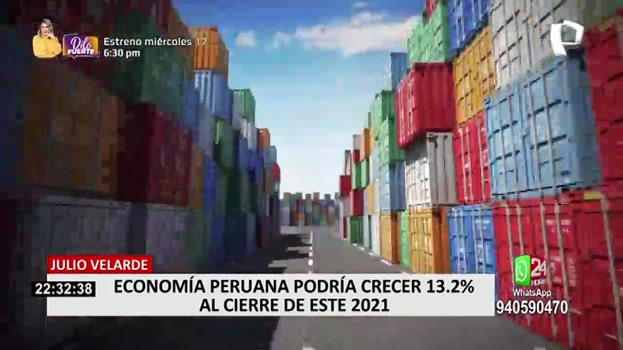Presidente del BCR Julio Velarde: Economía peruana podría crecer 13.2% al cierre del 2021