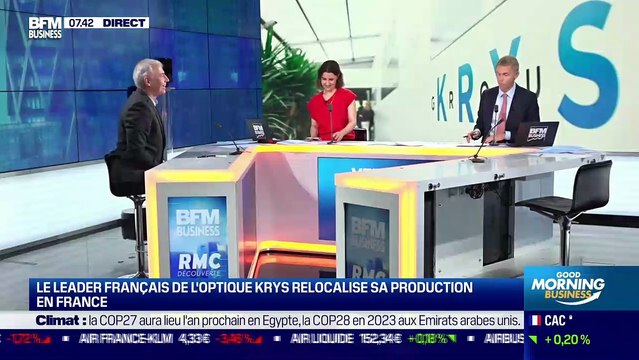Jean-Pierre Champion (Krys Group): Le leader de l'optique Krys relocalise sa production en France - 12/11