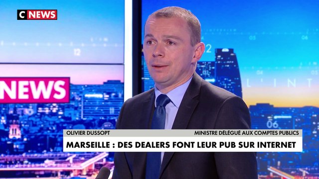 Olivier Dussopt : «Je peux vous assurer qu'en matière de lutte contre les stupéfiants, nos services sont mobilisés jours et nuits, y compris sur les réseaux sociaux»