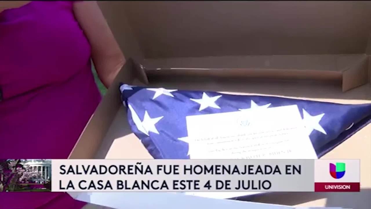 RECONOCEN A SALVADOREÑA
