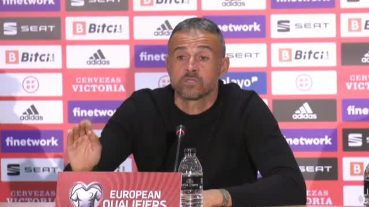 Luis Enrique no se conforma con el empate en Sevilla: "Saldremos a ganar"