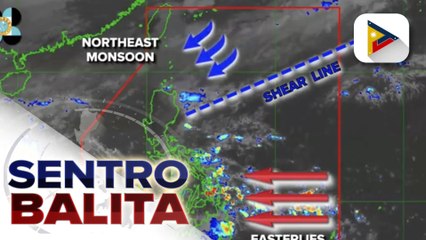 PTV INFO WEATHER: Amihan, bahagyang humina; Shear line, magpapaulan sa eastern section ng northern Luzon