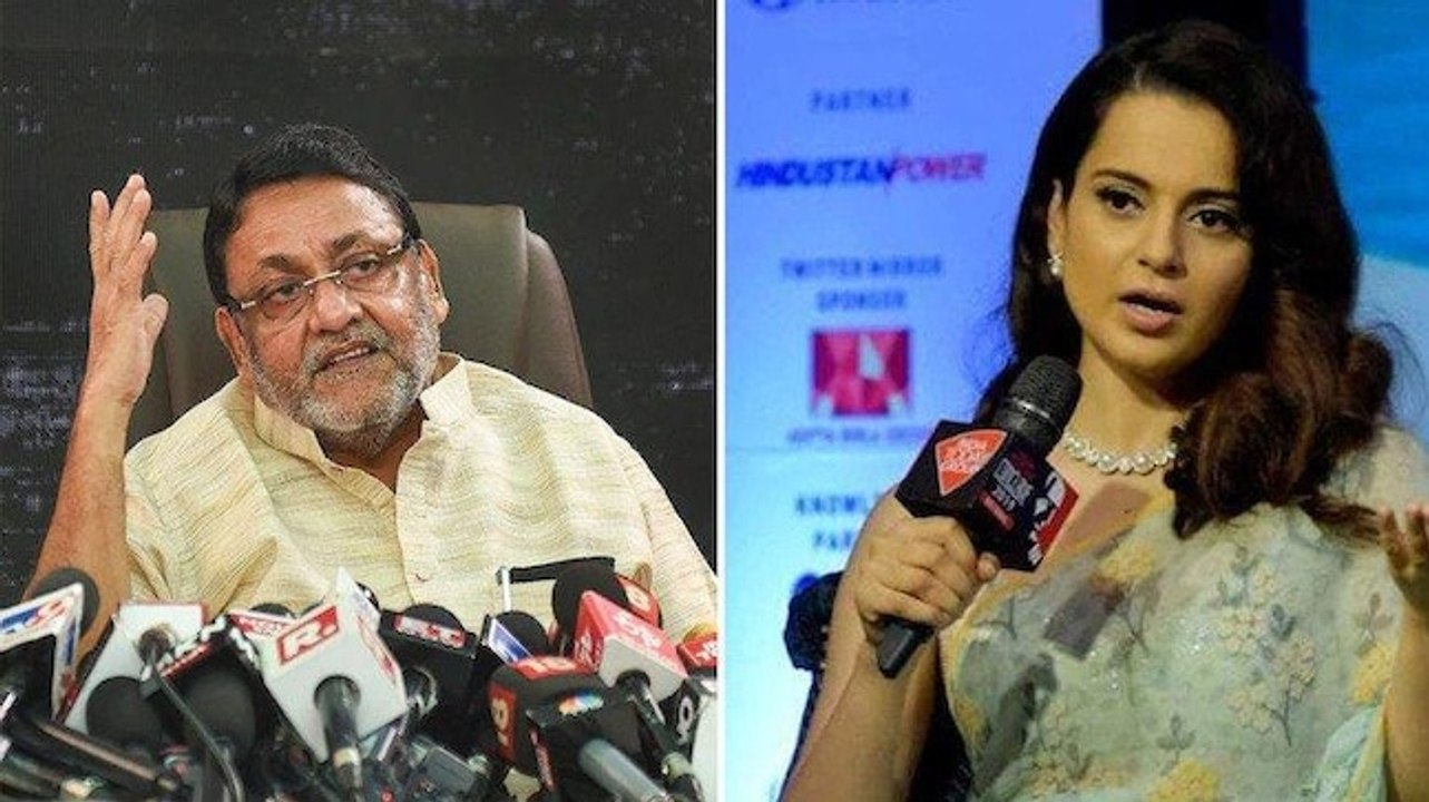 Kangana high on Malana cream: Nawab Malik on actor's freedom was 'bheek' remark