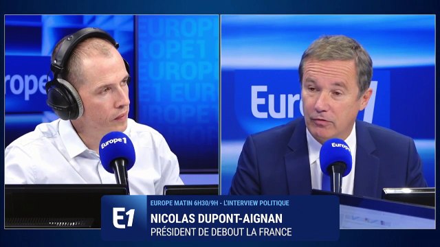 Crise avec la Pologne : C'est aux Biélorusses de payer , estime Dupont-Aignan