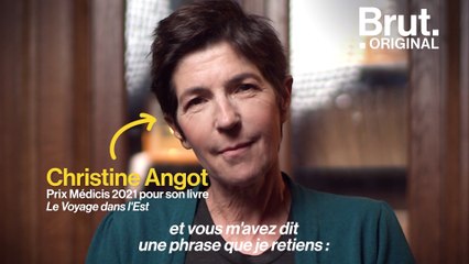 Prix Médicis 2021 : Augustin Trapenard a rencontré Christine Angot