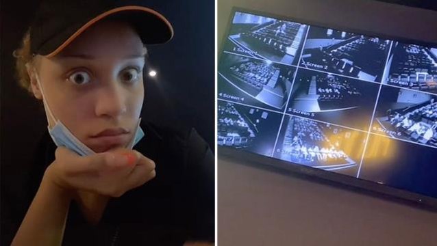 Sinema çalışanı kız, salonda sürekli cinsel ilişkiye giren çiftleri ifşa etti