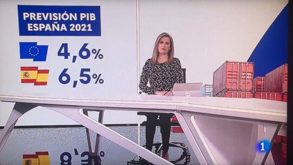 El burdo truco gráfico del Telediario de TVE para colar un falso optimismo económico a su audiencia