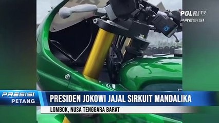 Melihat Presiden Jokowi Jajal Sirkuit Mandalika, Nusa Tenggara Barat