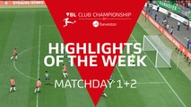 VBL CC: Die Highlights des ersten Spieltags im Video