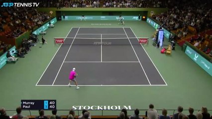 Highlights: Murray scheitert in Stockholm an Paul