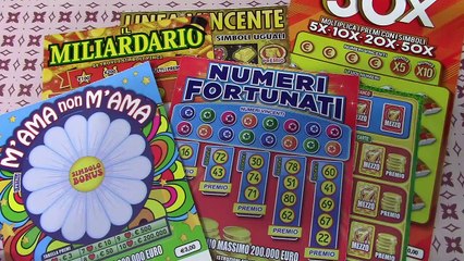 Gratta e Vinci con Numeri Fortunati, 50X e...