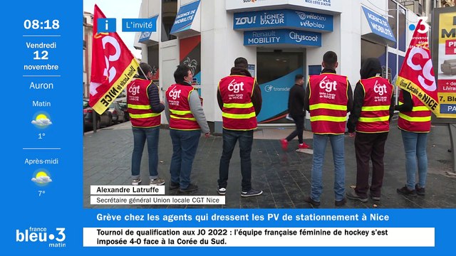 ALexandre Latruffe : secrétaire général de l'union locale CGT à Nice