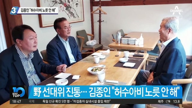 선대위 전권 요구설에…김종인 “허수아비 노릇 안 해”