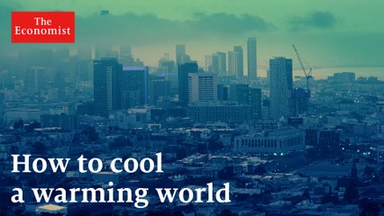 How to cool a warming world