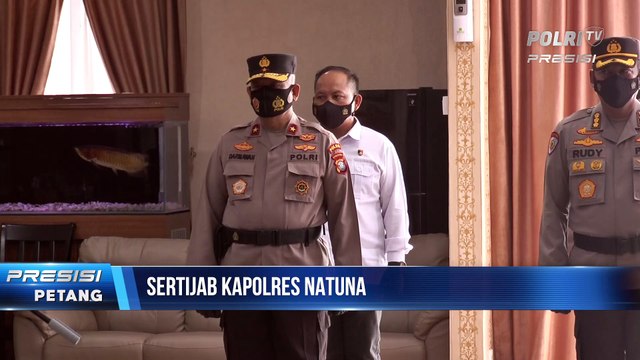 Serah Terima Jabatan Kapolres Natuna Polda Kepri