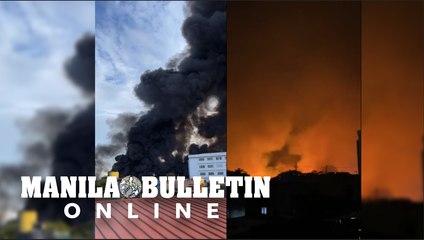 Fire hits warehouse complex in Pasig