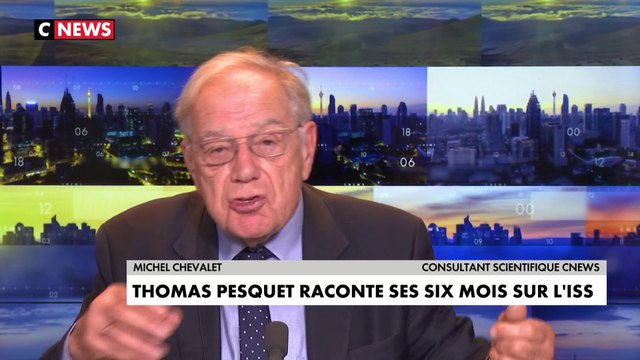 Michel Chevalet : «On est tous bluffés de voir la forme de Thomas Pesquet, qui a récupéré 90% de sa forme physique»