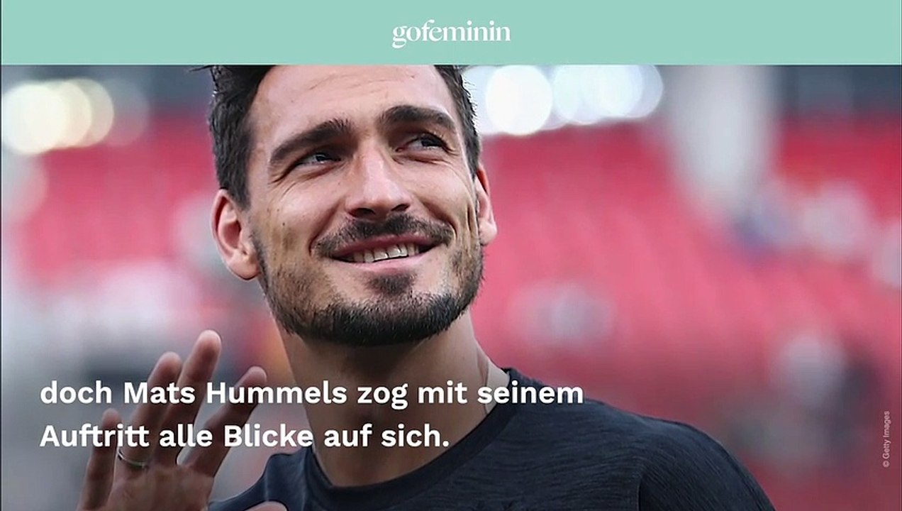 Mats Hummels: Mit diesem Auftritt zog er alle Blicke auf sich