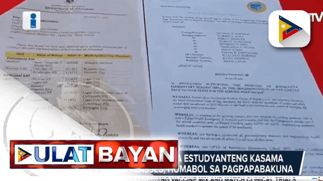 Paaralan sa Sorsogon City, handa na sa in-person classes sa lunes; Mga guro at estudyante, excited nang bumalik sa eskwelahan