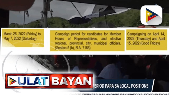 Mga mahahalagang petsa para sa darating na eleksyon, alamin
