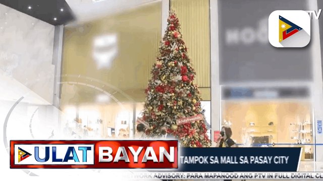 20-ft Christmas tree lighting, tampok sa mall sa Pasay City
