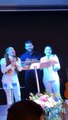 Maiara e Maraisa cantam em culto em homenagem à Marília Mendonça