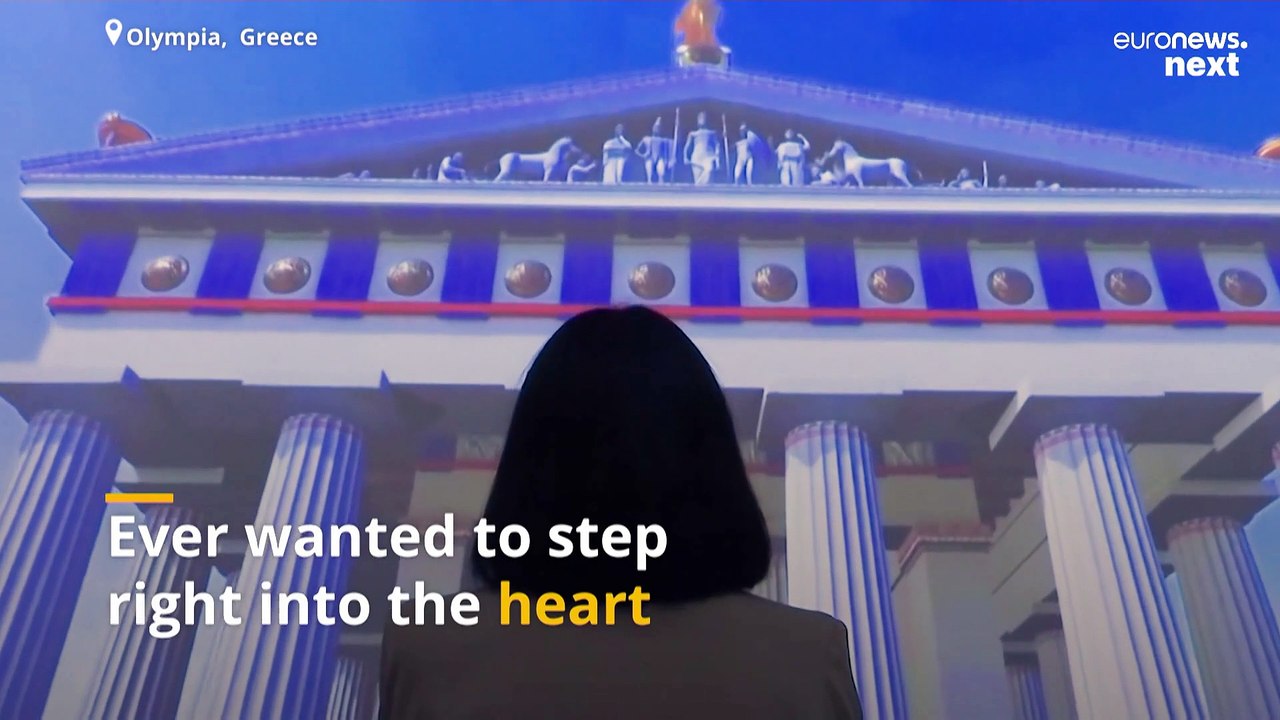 Augmented reality project brings Olympic birthplace to life