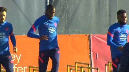 Llorente y Lemar ya entrenan con el grupo