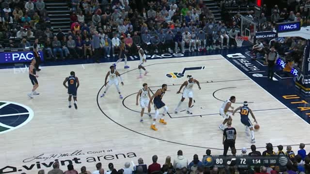 Highlights: clarkson mit starkem no-look-pass